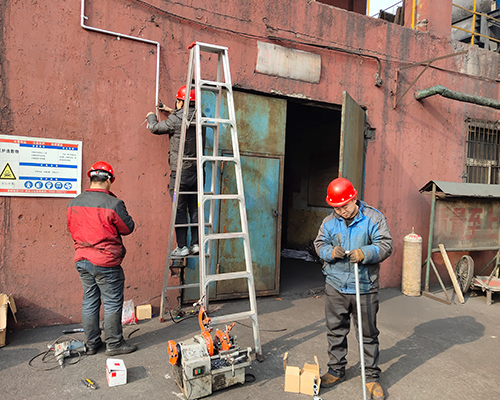 美錦煤化工防爆火災(zāi)報(bào)警設(shè)備安裝工程