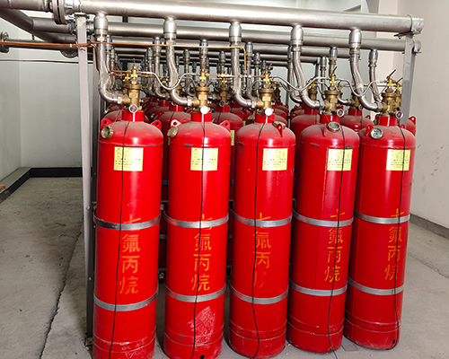 山西移動云數(shù)據(jù)中心項目七氟丙烷安裝